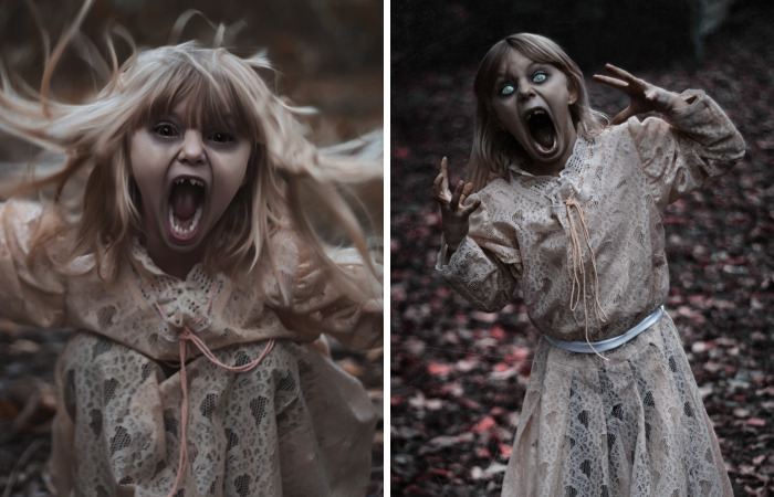 I Take My Kids Halloween To The Next Level With Eerie Photo Shoots