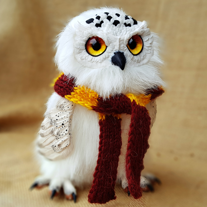 We Create Hedwig From The Movie “harry Potter”