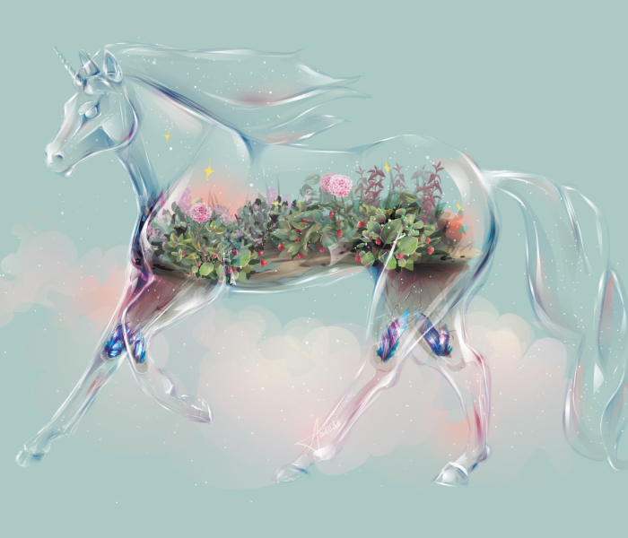 I Draw Animals As Beautiful Glass Terrariums