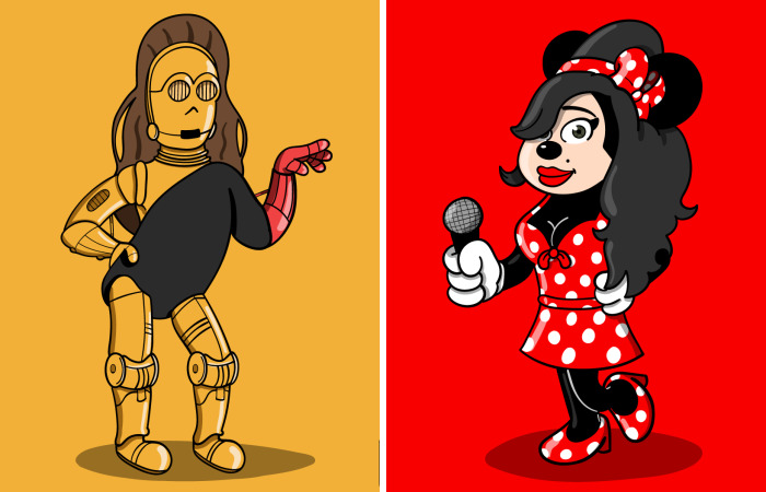 This French Artist Has Been Drawing A Mashup Every Day Since January