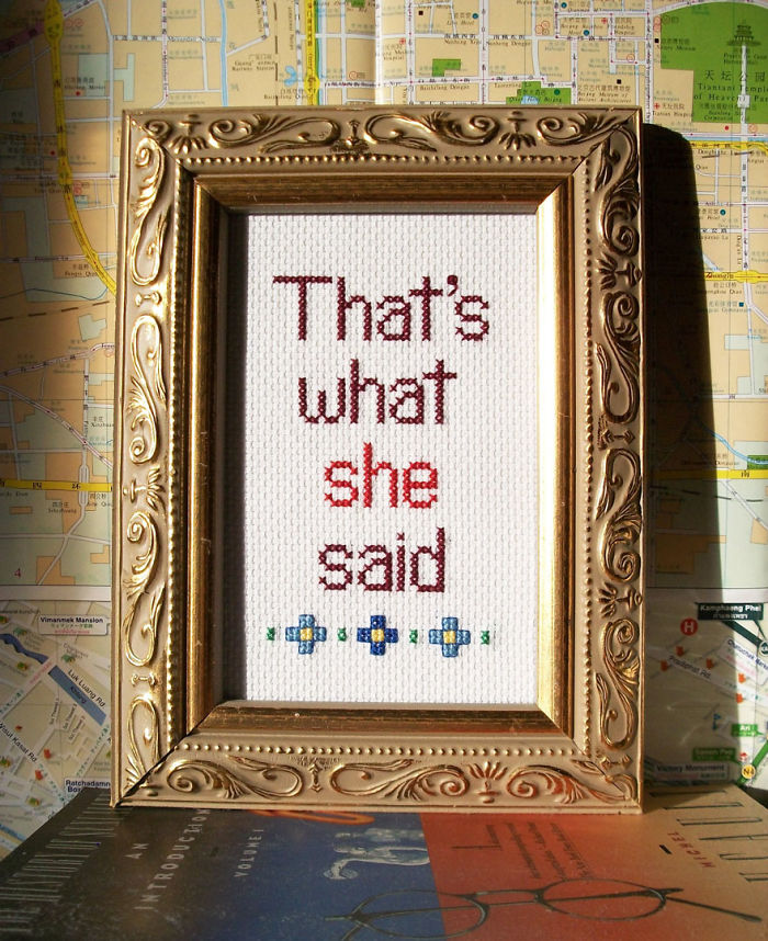Badass Cross Stitch