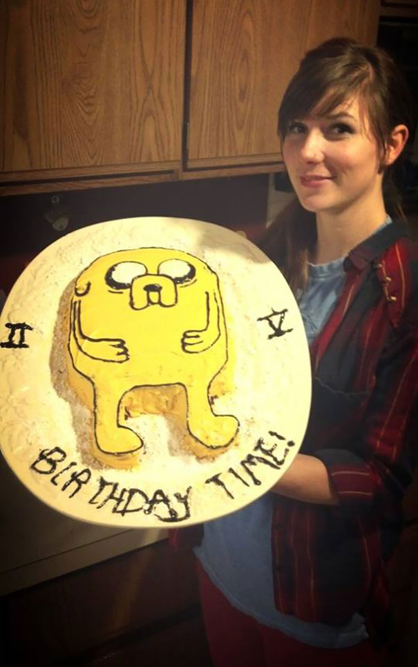 My Husband Made My Birthday Cake