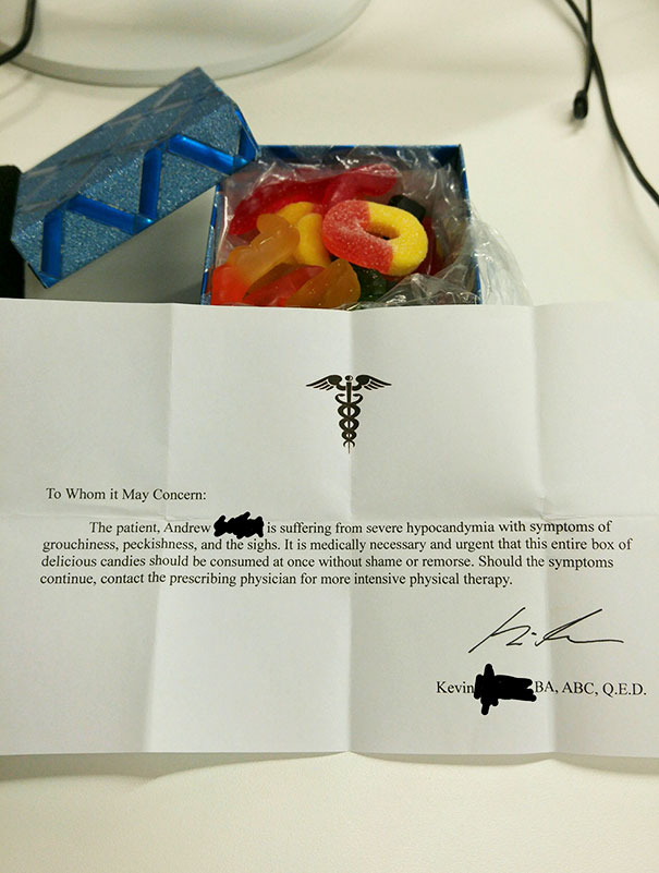 Boyfriend Gave Me A Gift To Open At Work When Having A Bad Day. Finally Opened It