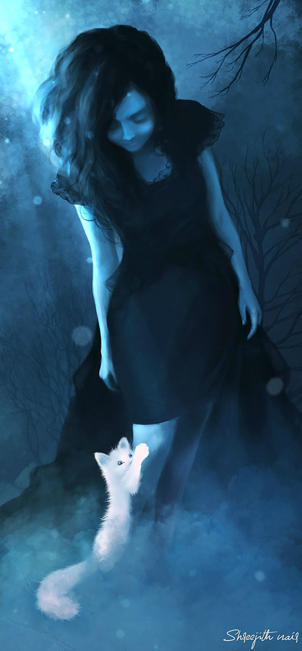 My Boyfriend Made This Painting Of Me