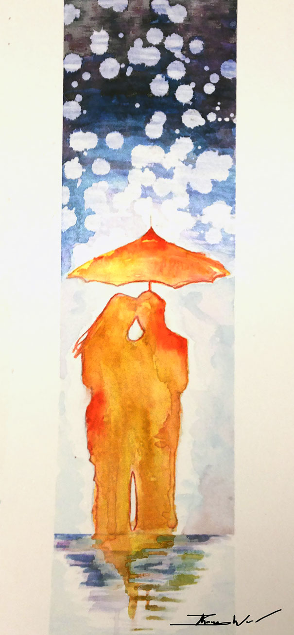 Today Is My 21st Birthday. We Have Been Struggling Financially And I Wasn't Expecting A Gift, But My Boyfriend Surprised Me With His Work Of Art. I Just Wanted To Share My Happiness