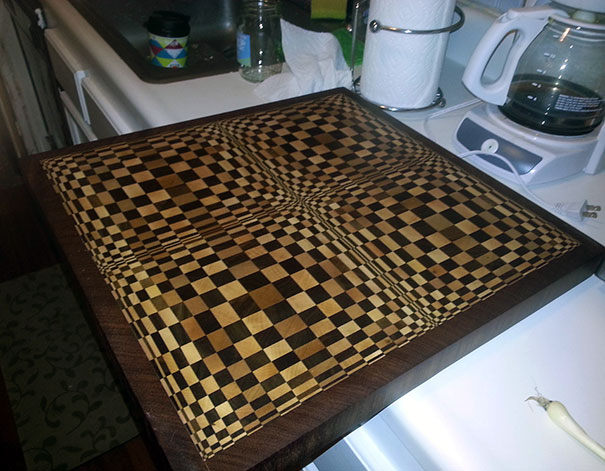 Cutting Board I Made For My Girlfriend