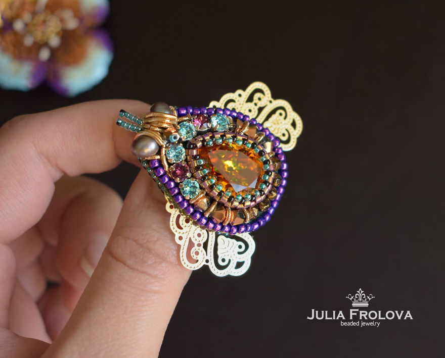 Beetles Reunion: Beaded Insects By Julia Frolova