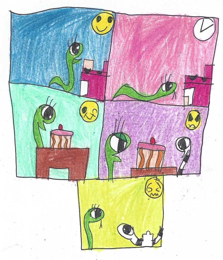 I Make Cute Drawings To Show People Snakes Aren't Evil