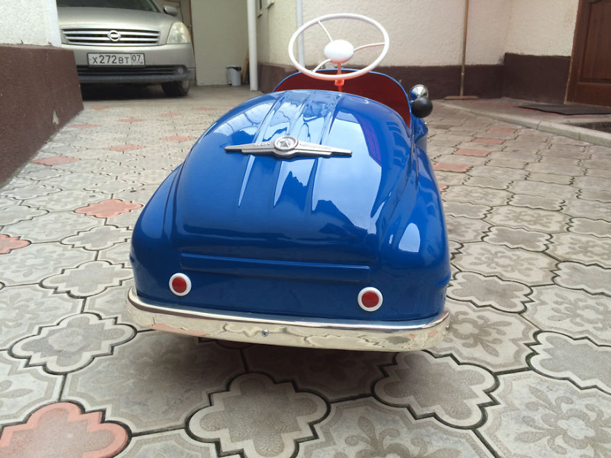 Russian Man Restores Child Pedal Vehicles From USSR-Times, And The Result Looks Amazing Russian Man Restores Child Pedal Vehicles From USSR-Times, And The Result Looks Amazing