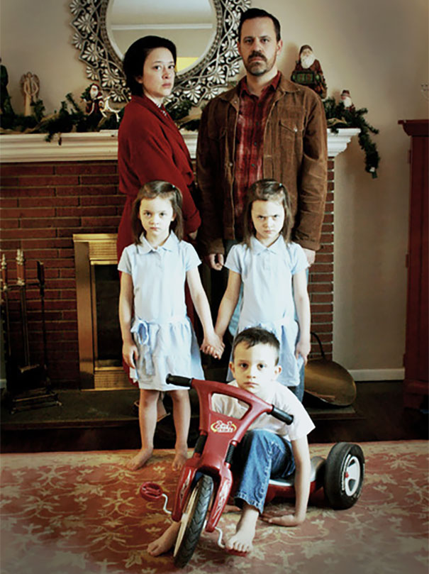 My Family's Holiday Card Inspired By The Shining