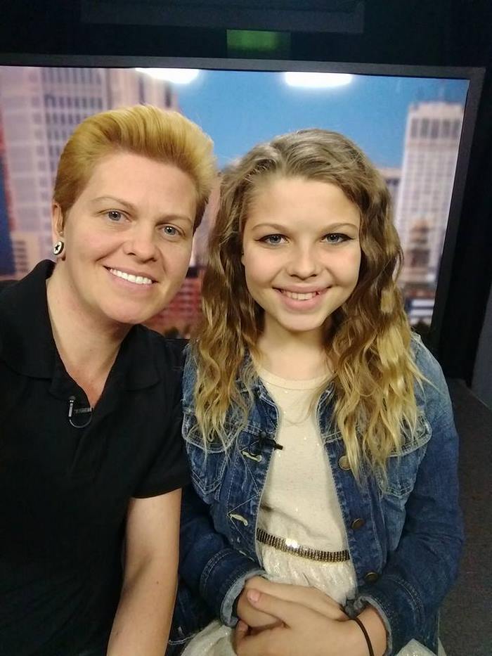 Corey and Eric smiling Corey and Eric smiling