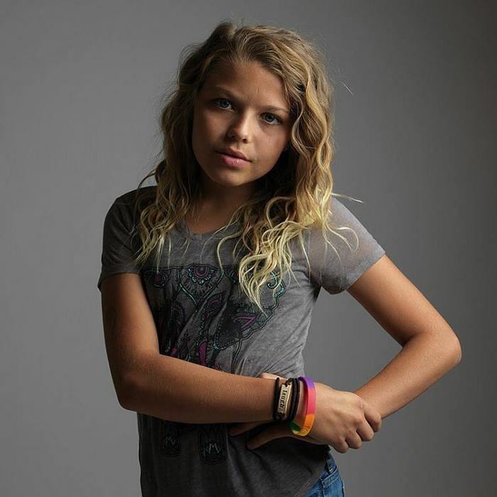 Corey Maison as a girl posing Corey Maison as a girl posing