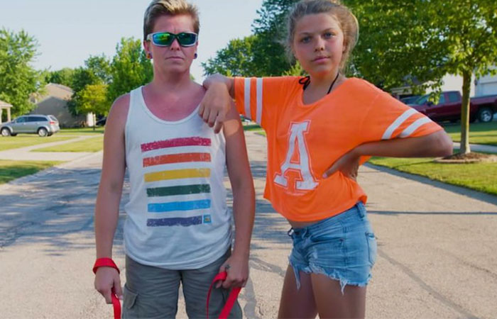 Corey and Eric standing outside Corey and Eric standing outside