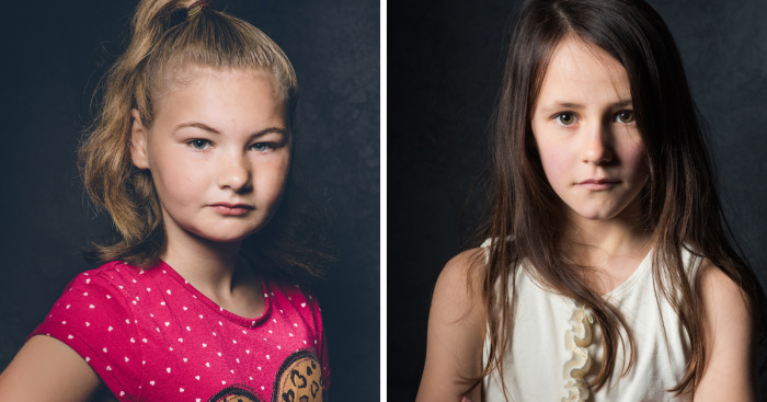 I Created A Portrait Series Of Girls Between 10 And 12 And Asked Them Questions About Their Lives