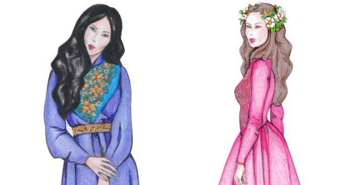 I Draw Beautiful Women Figures In Order To Express My Emotions, Inspiration And Imagination