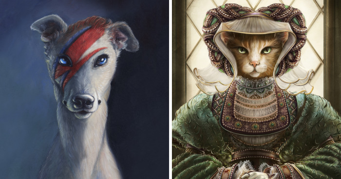 I Painted Anthropomorphic Animals Inspired By Historical Characters