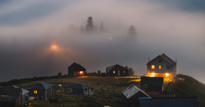 Traveling Above The Clouds