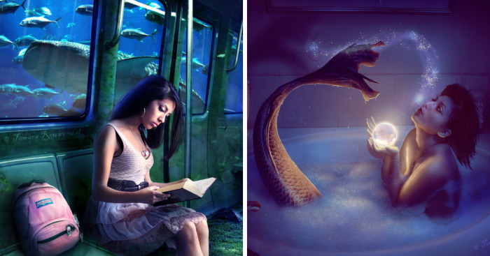 I Make My Dream Worlds Reality By Crafting Them Through Photomanipulation