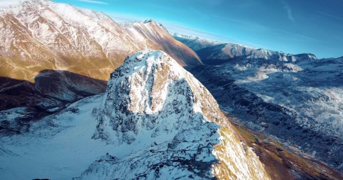 I Filmed The Austrian Mountains With My Racing Drone