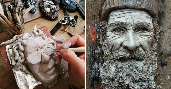 “Forgotten Faces – Kinsale” Captures Irish Fishermen & Characters In Clay