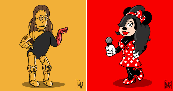 This French Artist Has Been Drawing A Mashup Every Day Since January