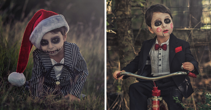 This American Photographer Specializes In Photographing Kids In Costume For Halloween, And It’s Seriously Spooky