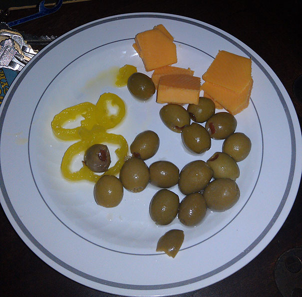 Hors D'oeuvres My Mother-In-Law Put Out For Us Today