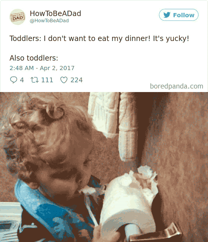 Parenting Food Tweet