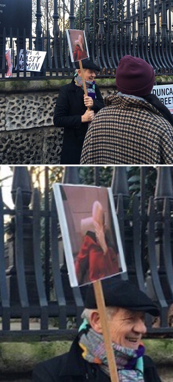 Sir Ian Mckellen's Sign Is Everything