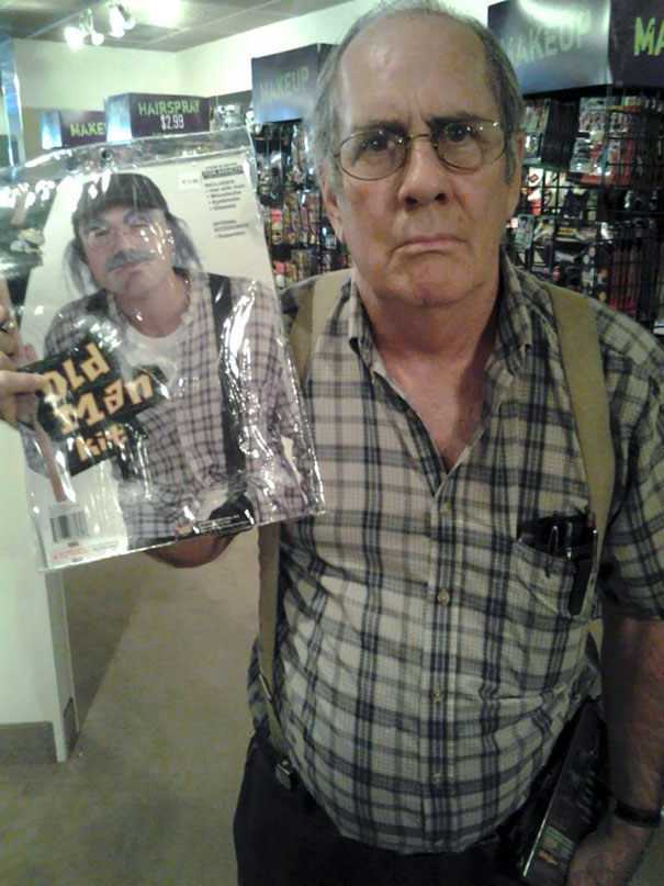 My Uncle Found A Halloween Costume Of Himself
