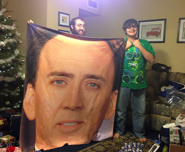 My Nephew's Christmas List Mentioned That He Liked Nicholas Cage