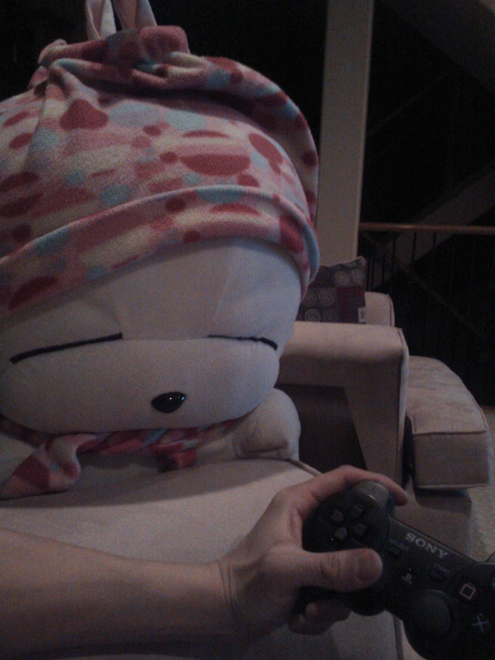 After Leaving Her Favorite Toy With God-Father Who Lives Alone, Girl Asks If He's Having Fun - Here's His Response After Leaving Her Favorite Toy With God-Father Who Lives Alone, Girl Asks If He's Having Fun - Here's His Response