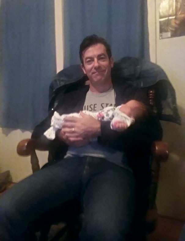 When I Was Five Years Old, This Man Chose To Become My Father. Two Days Ago, I In Turn Made Him A Grandfather