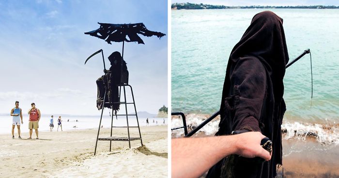 This ‘Swim Reaper’ Instagram Account Is Absolute Gold