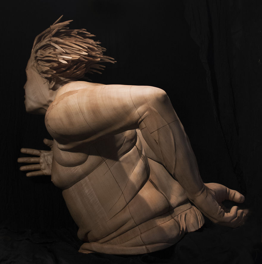 I Made This Wood Sculpture Of Gut Check I Made This Wood Sculpture Of Gut Check