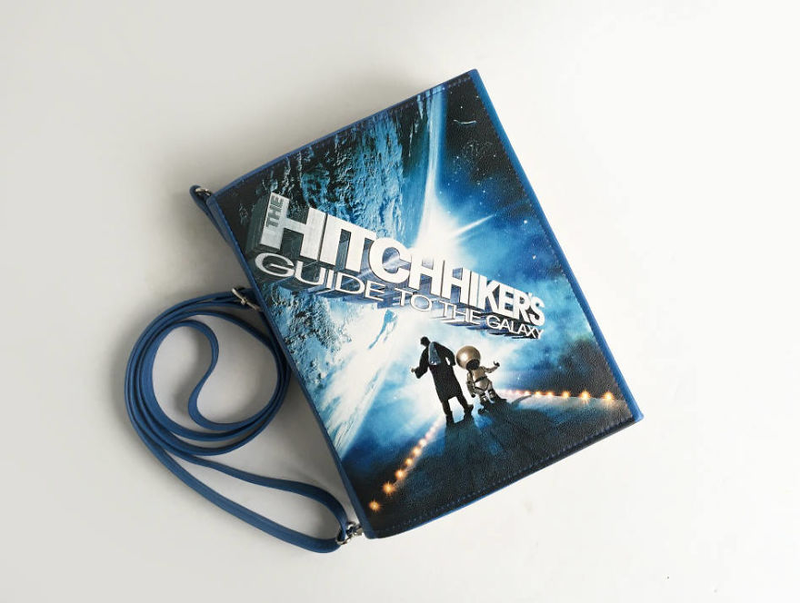 Hitchhiker's Guide To The Galaxy Book Bag