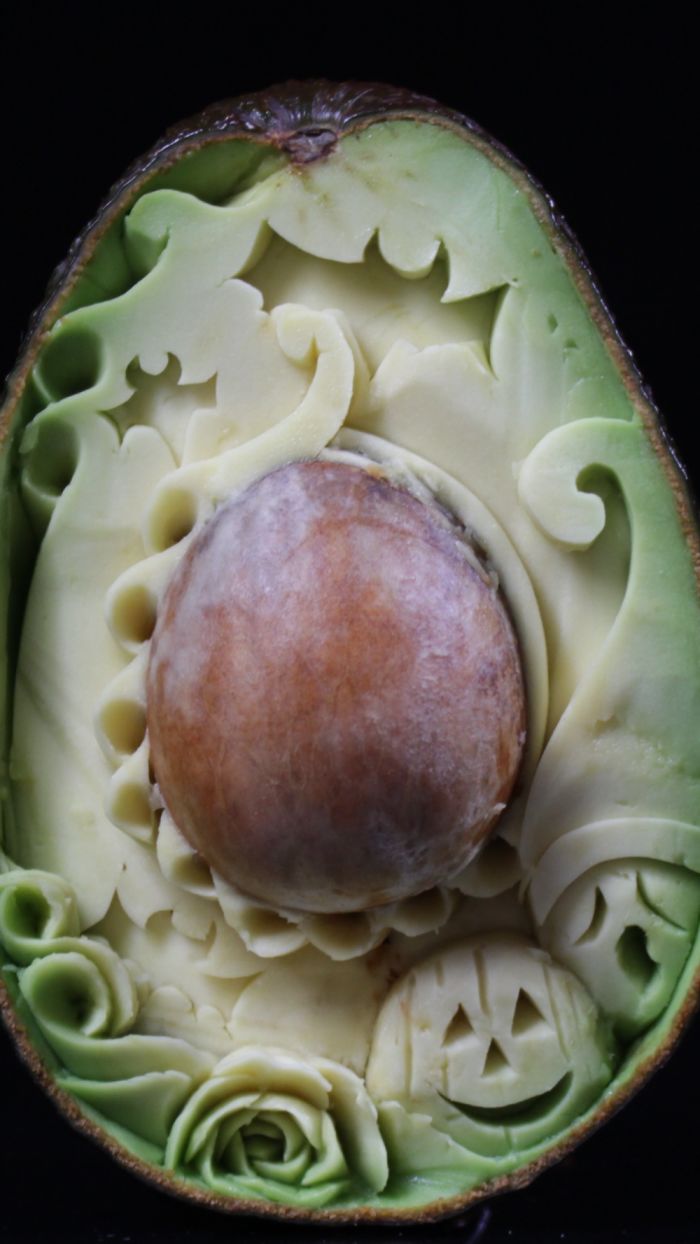 I Hand-Carved These Avocados For Halloween I Hand-Carved These Avocados For Halloween