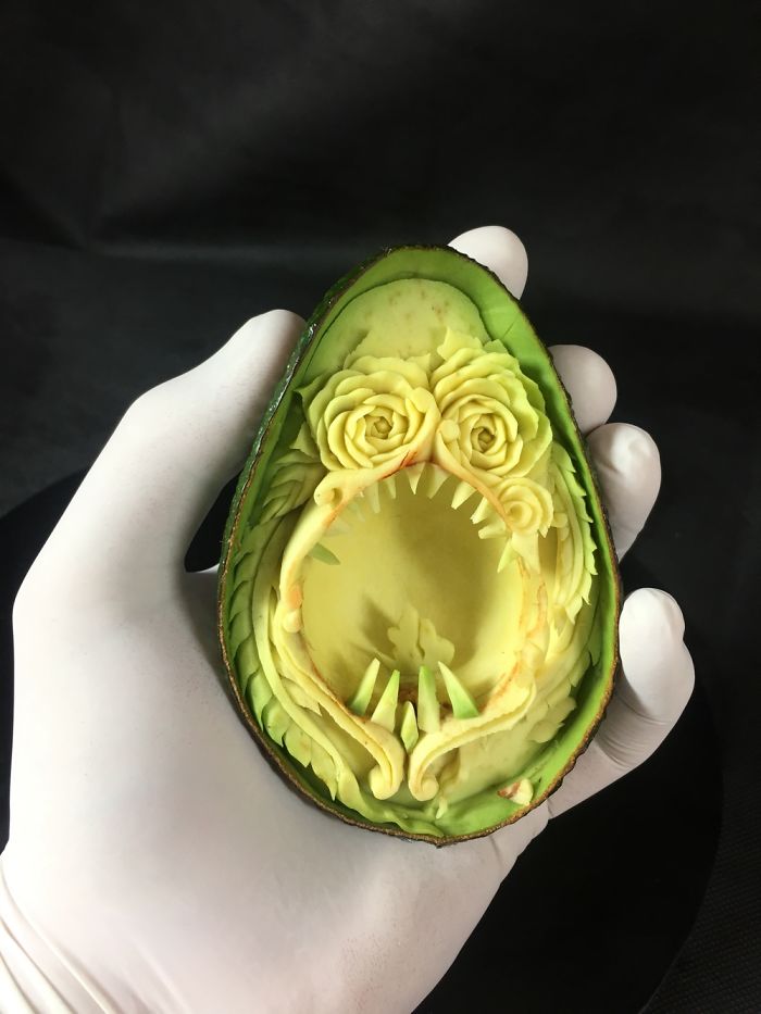 I Hand-Carved These Avocados For Halloween I Hand-Carved These Avocados For Halloween