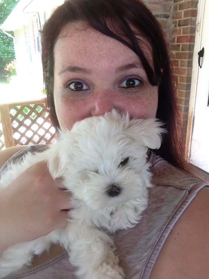 She Was Like A Happy Lil Cloud.