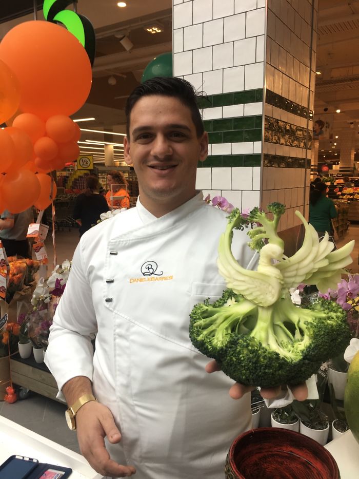 I Have Transformed A Broccoli Into Magnificent Swan