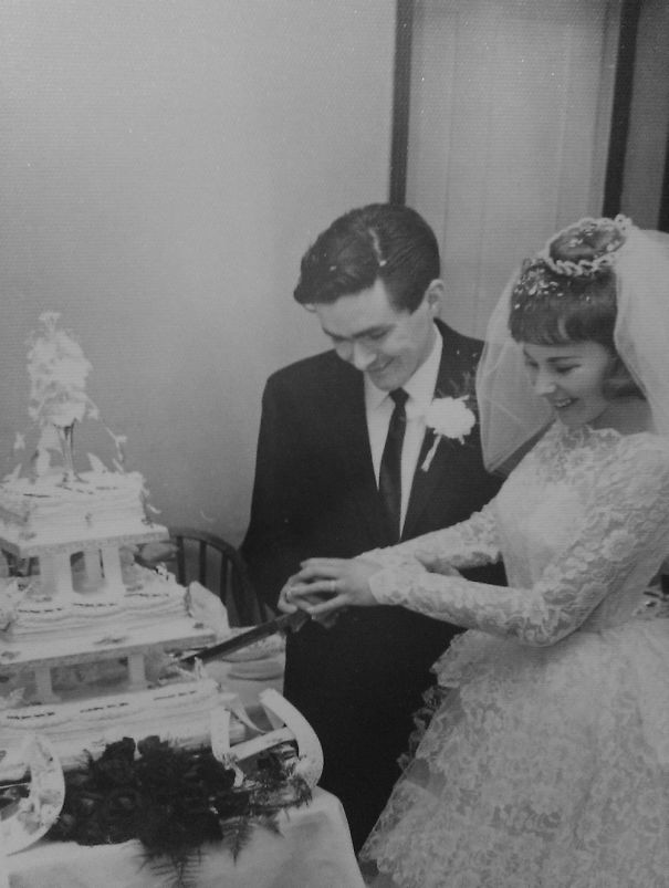 My Amazing Grandparents On Their Wedding Day Over 50 Years Ago My Nannies Dress Was Beautiful ❤️