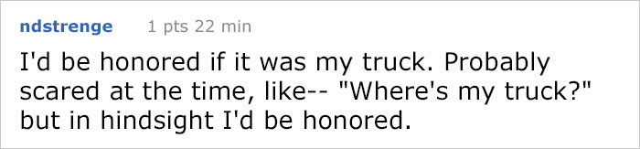 Former Marine Who Stole A Truck To Save Vegas Shooting Victims Just Got This Message From The Car Owner Former Marine Who Stole A Truck To Save Vegas Shooting Victims Just Got This Message From The Car Owner