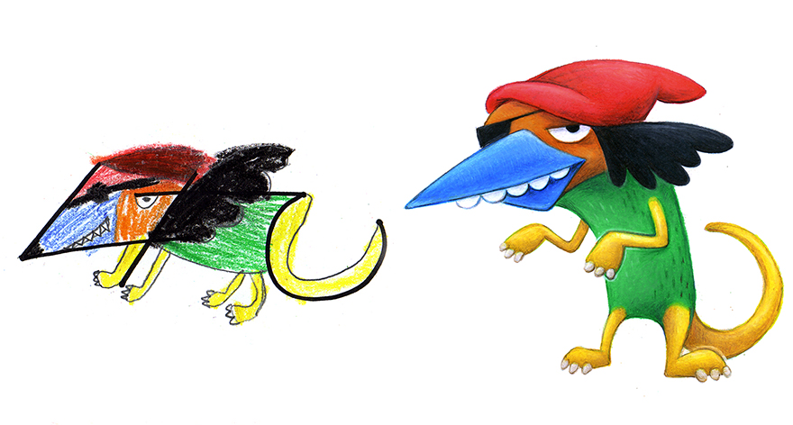 I Spent The Summer Drawing 150 Monsters Based On Kid Drawings