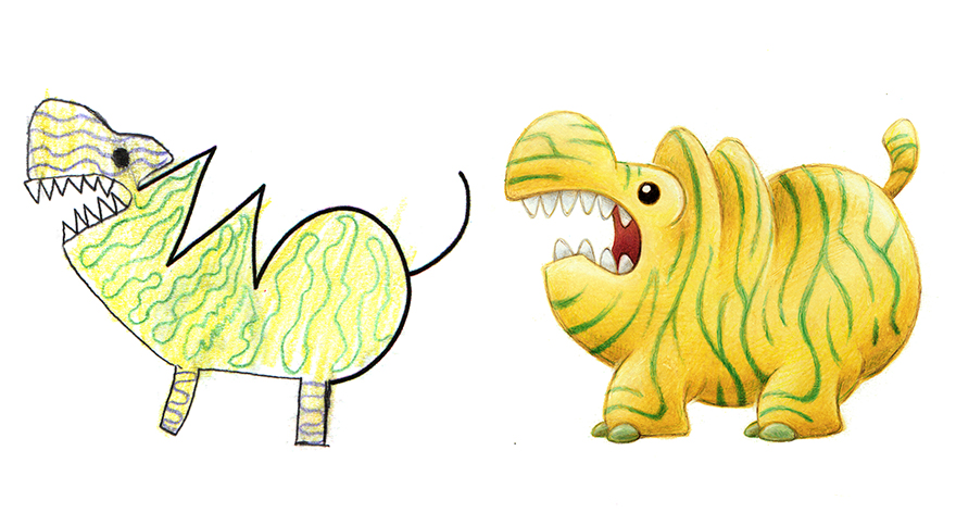 I Spent The Summer Drawing 150 Monsters Based On Kid Drawings