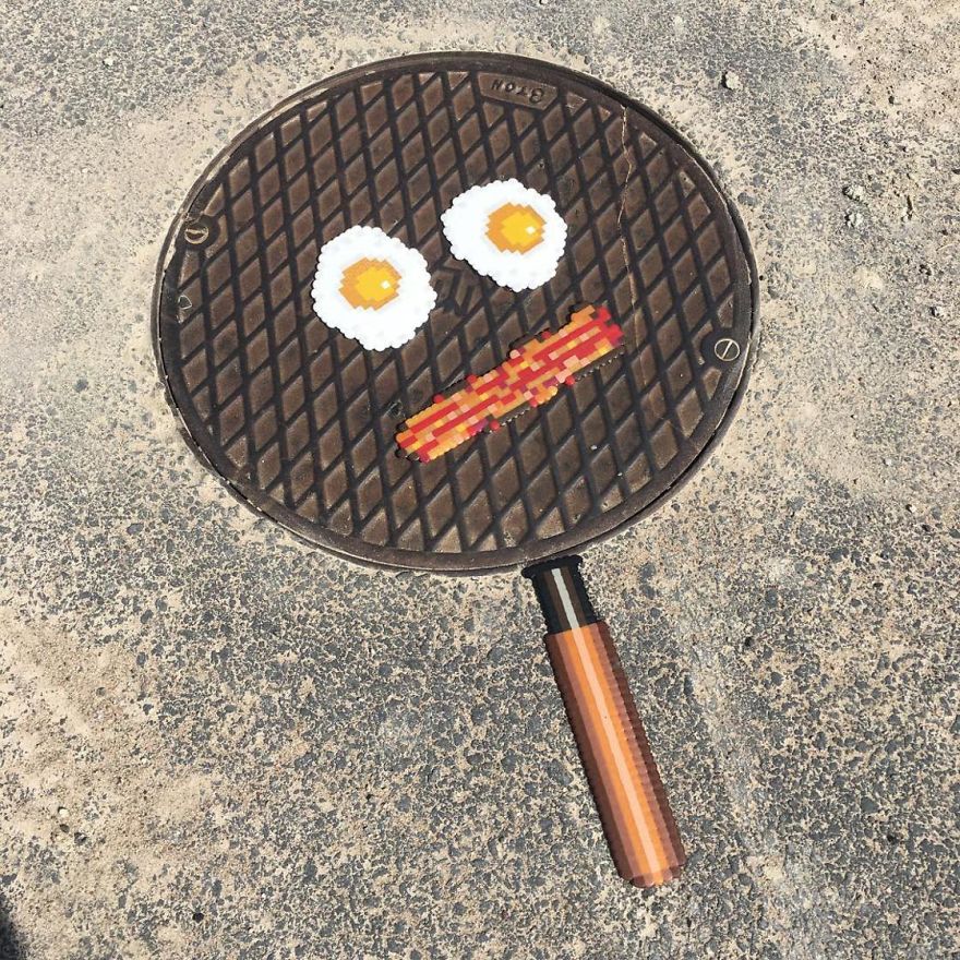 Artist Mixes Pixel Art With Reality And The Result Was Really Fun