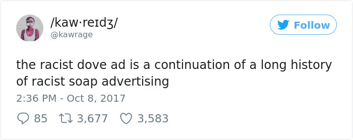 Dove's 'Racist' Ad Angers People, And They Can't Believe It Actually Happened In 2017 Dove's 'Racist' Ad Angers People, And They Can't Believe It Actually Happened In 2017