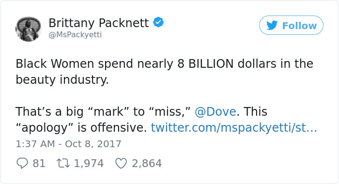 Dove's 'Racist' Ad Angers People, And They Can't Believe It Actually Happened In 2017