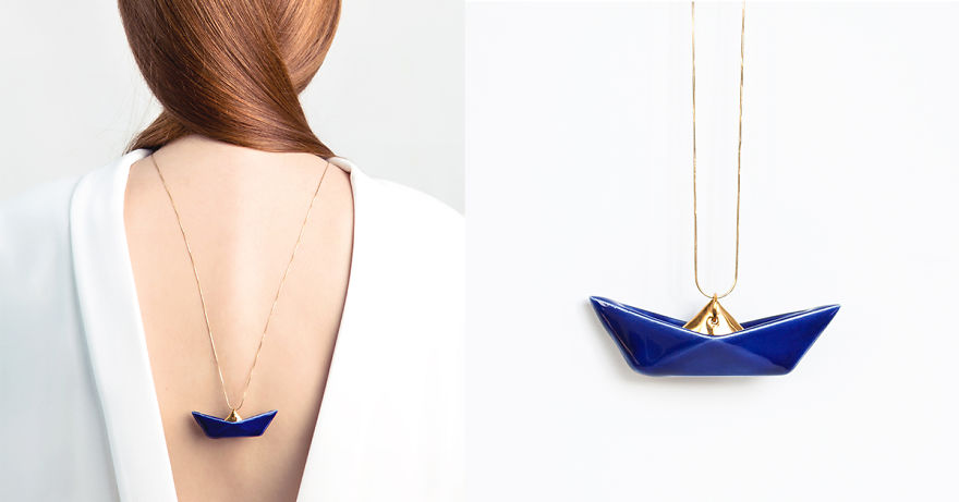 I Made This Minimalist Geometric Ceramic Jewelry