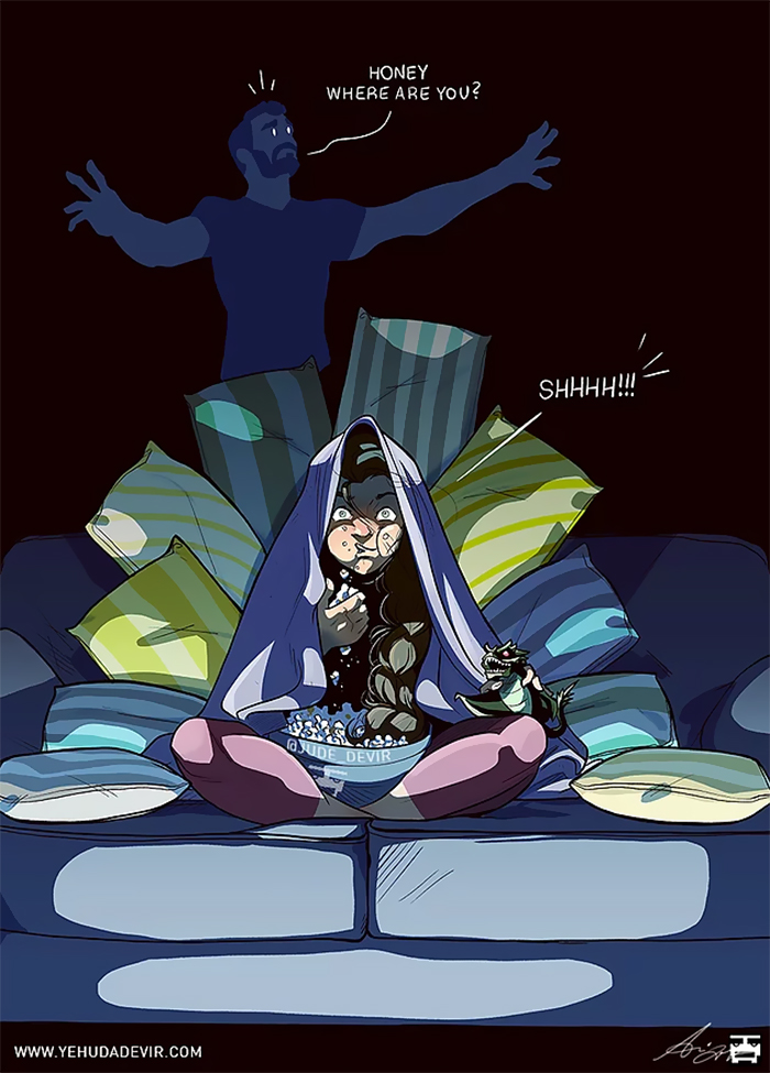 When She's Watching Game Of Thrones