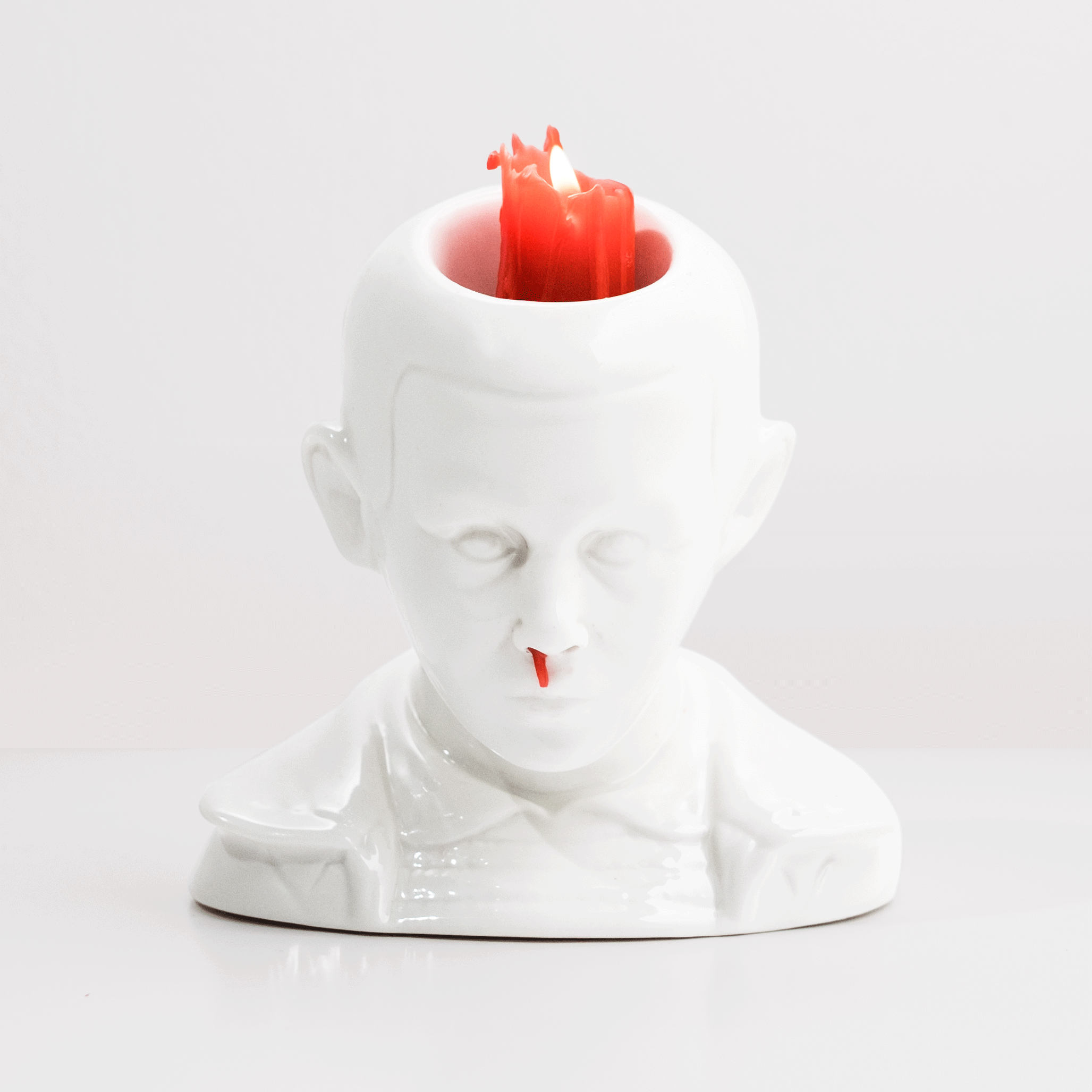 This Bleeding Nose Candle Is The Strangest Thing You'll Ever See... This Bleeding Nose Candle Is The Strangest Thing You'll Ever See...